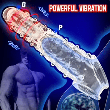 1?? Bigger. Harder. Wilder. ?? ?? The Explosive Vibrating Wolf-Tooth Crystal Sleeve ??