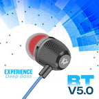 AJAH Neckband Earphone in-Ear Bluetooth 5.0 Wireless