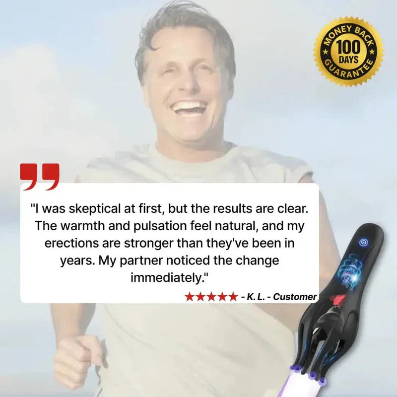 50% OFF 👌【Discreet Delivery】👑Vibrating Penis Men'Health Trainer 3-in-1 (Free 3 packs of lubricant)