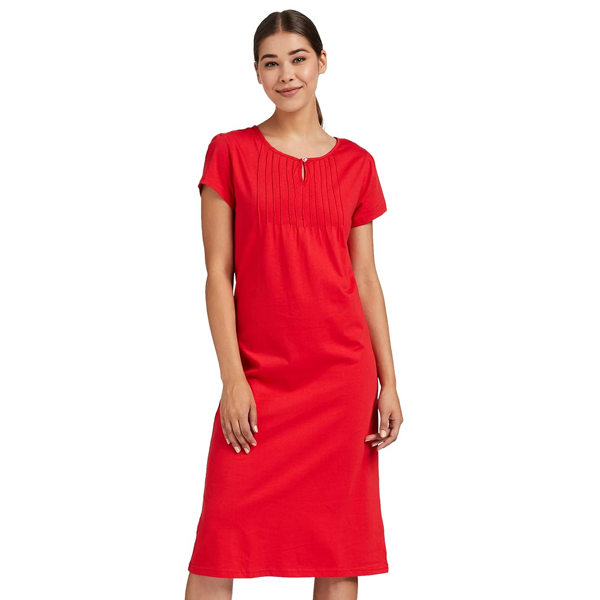 Women's Cotton Knee Length Night Gown