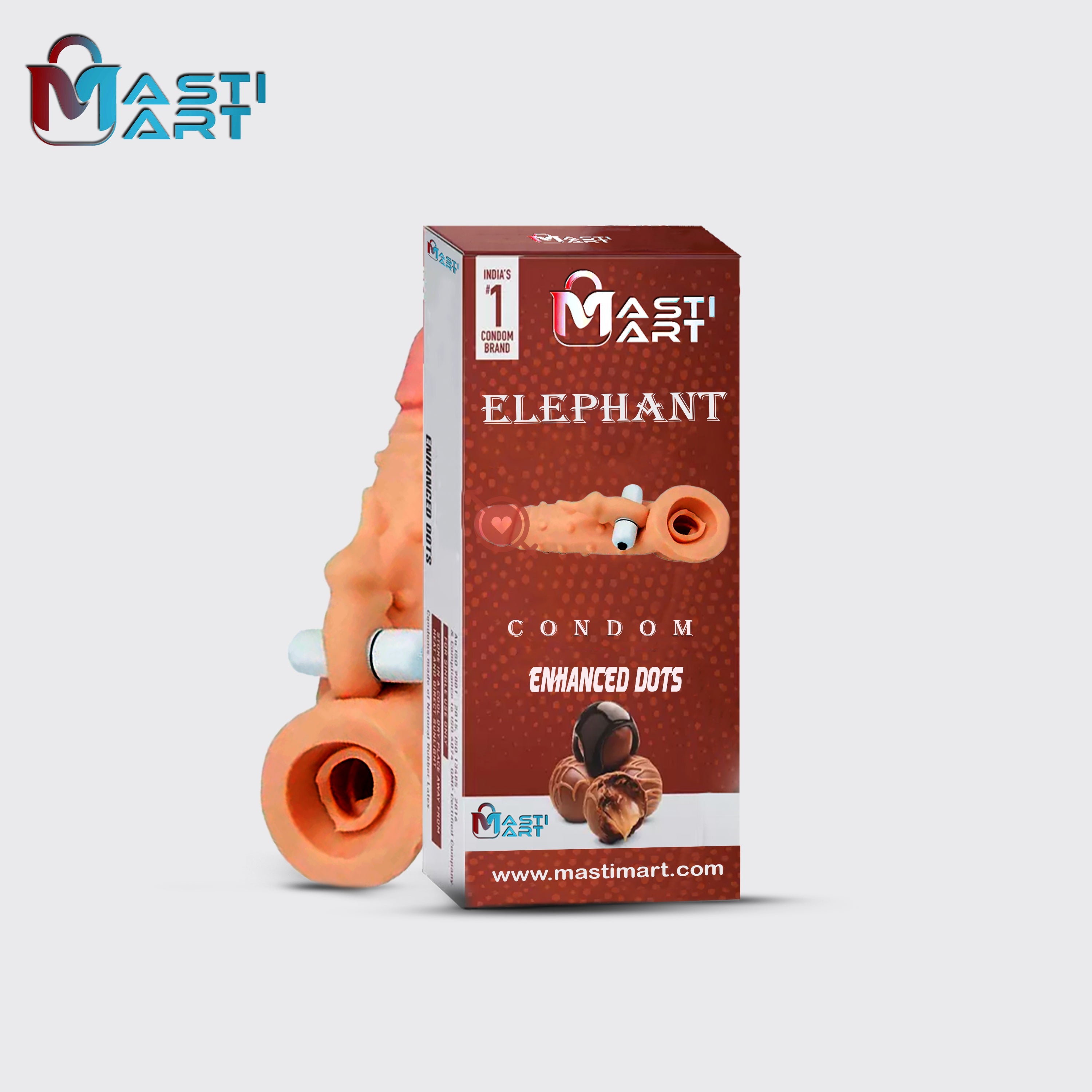 Masti Mart Jumbo Dragon Silicone Condom 9 Inch